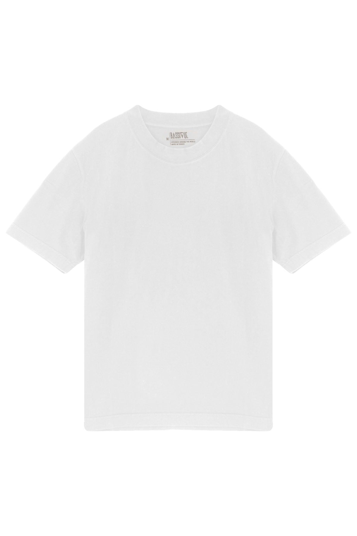 Cotton Basic T-Shirt - White