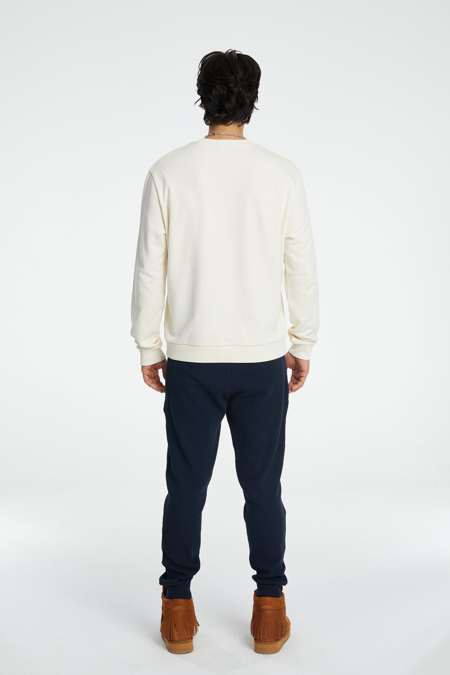 Cotton Polar Bear Sweatshirt - Cream
