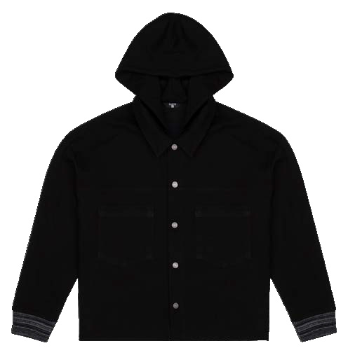 Black Denim Jacket - Black
