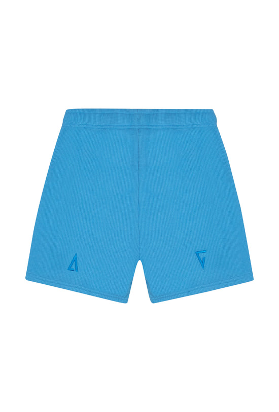 Waffle Shorts - Tranquil Blue