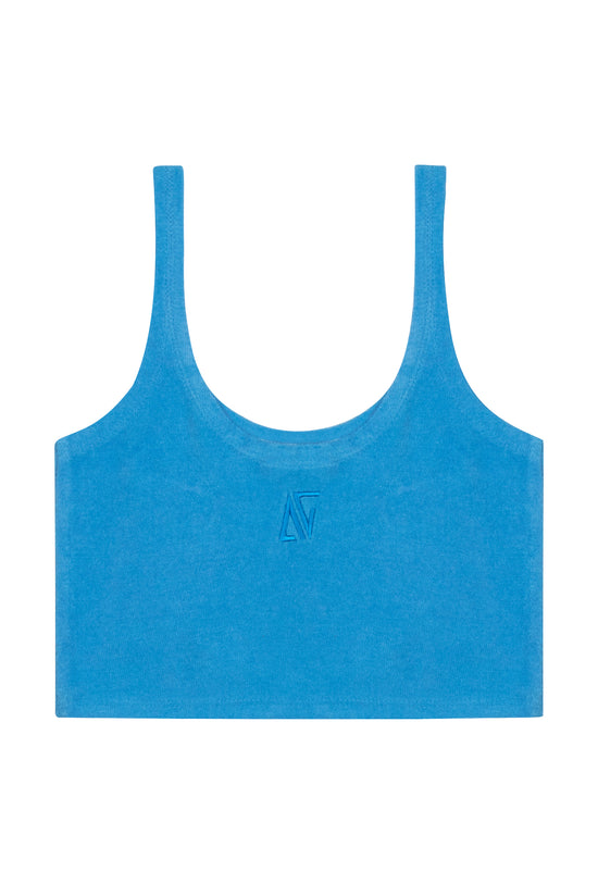 Havlu Tank Top - Mavi