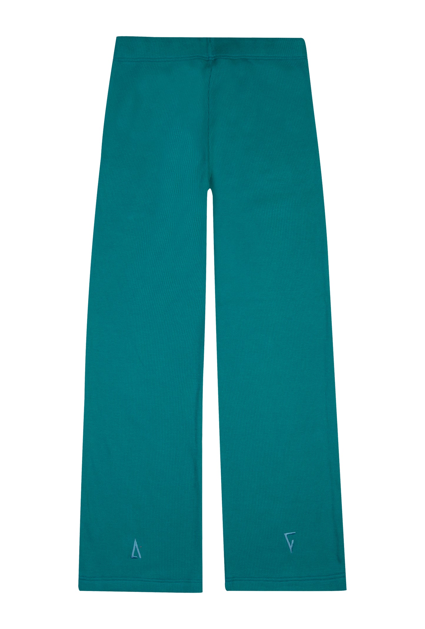 Waffle Cigarette Sweatpants - Verdi Green