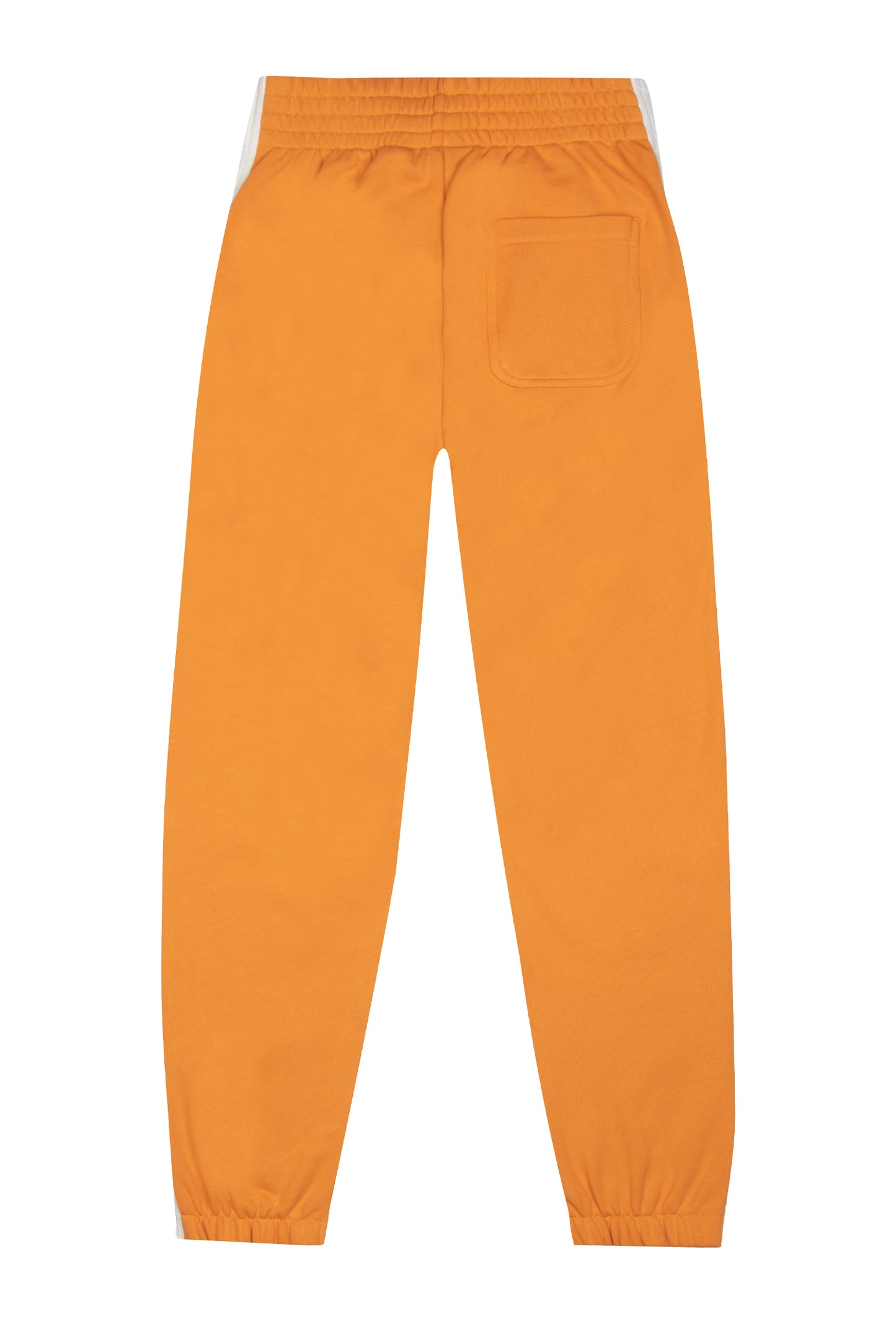 Denim Boyfriend Pantolon - Beyaz/Turuncu