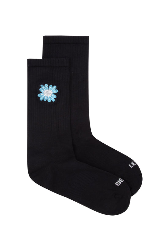 Blue Flower Socks