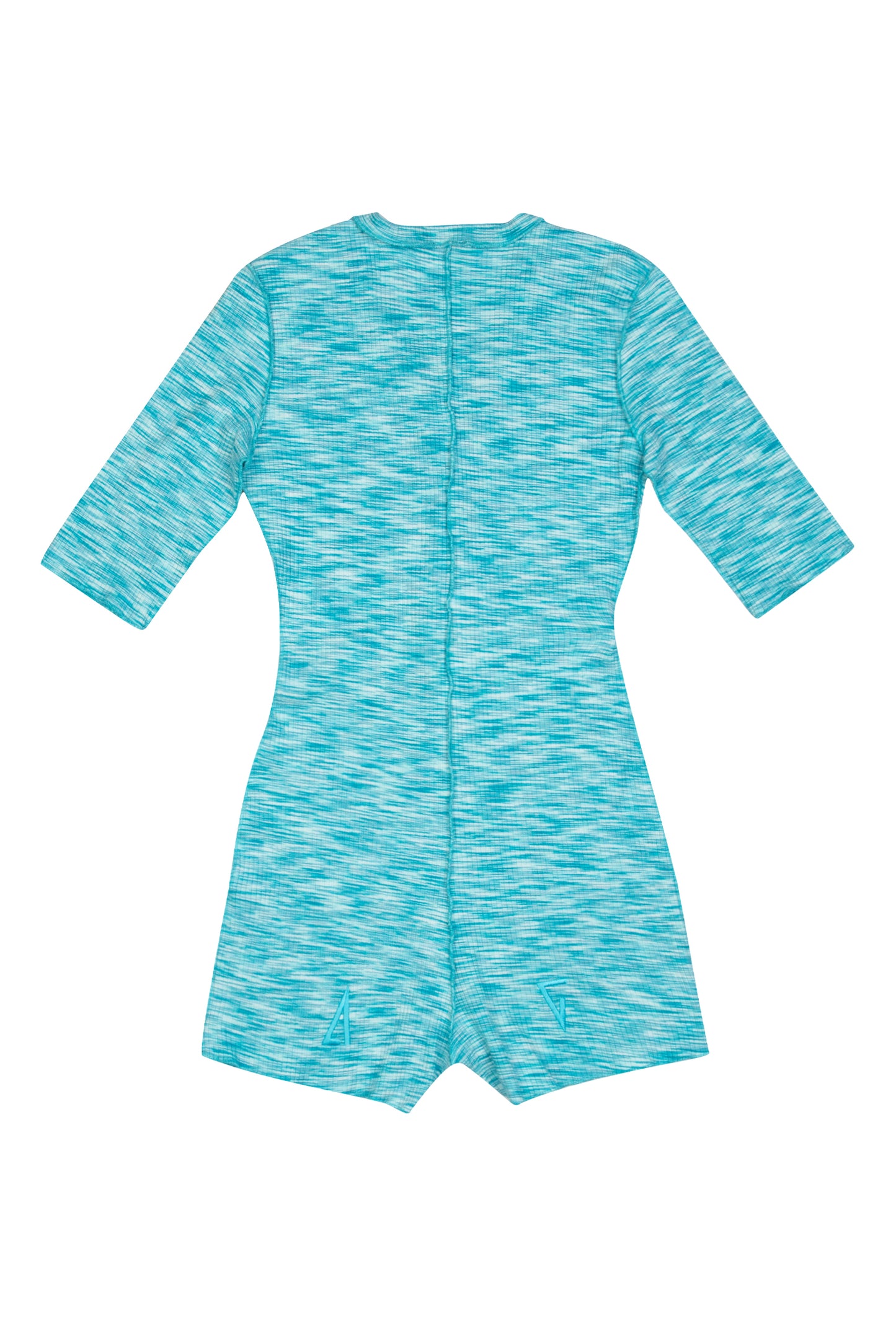 Mini Romper - Tranquil Blue
