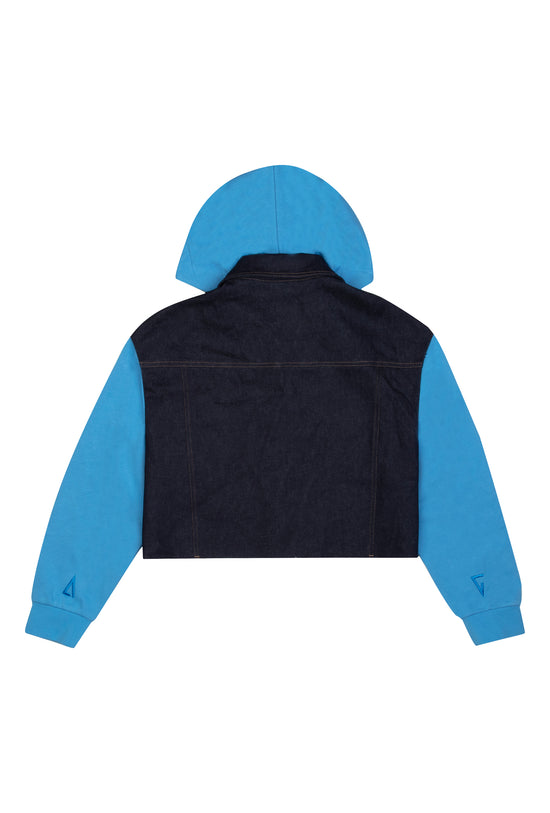 Navy Denim Jacket - Tranquil Blue