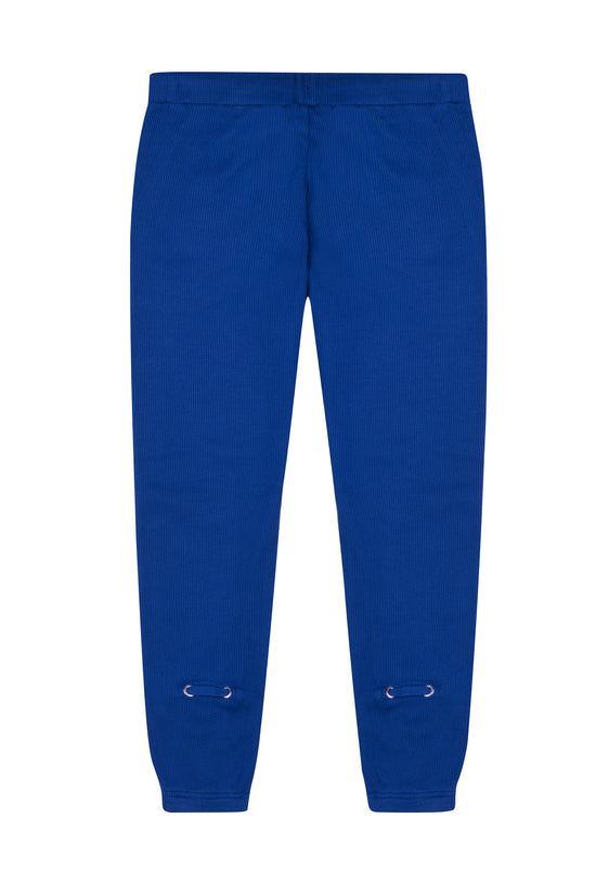 Waffle Sweatpants - Lazuli Blue