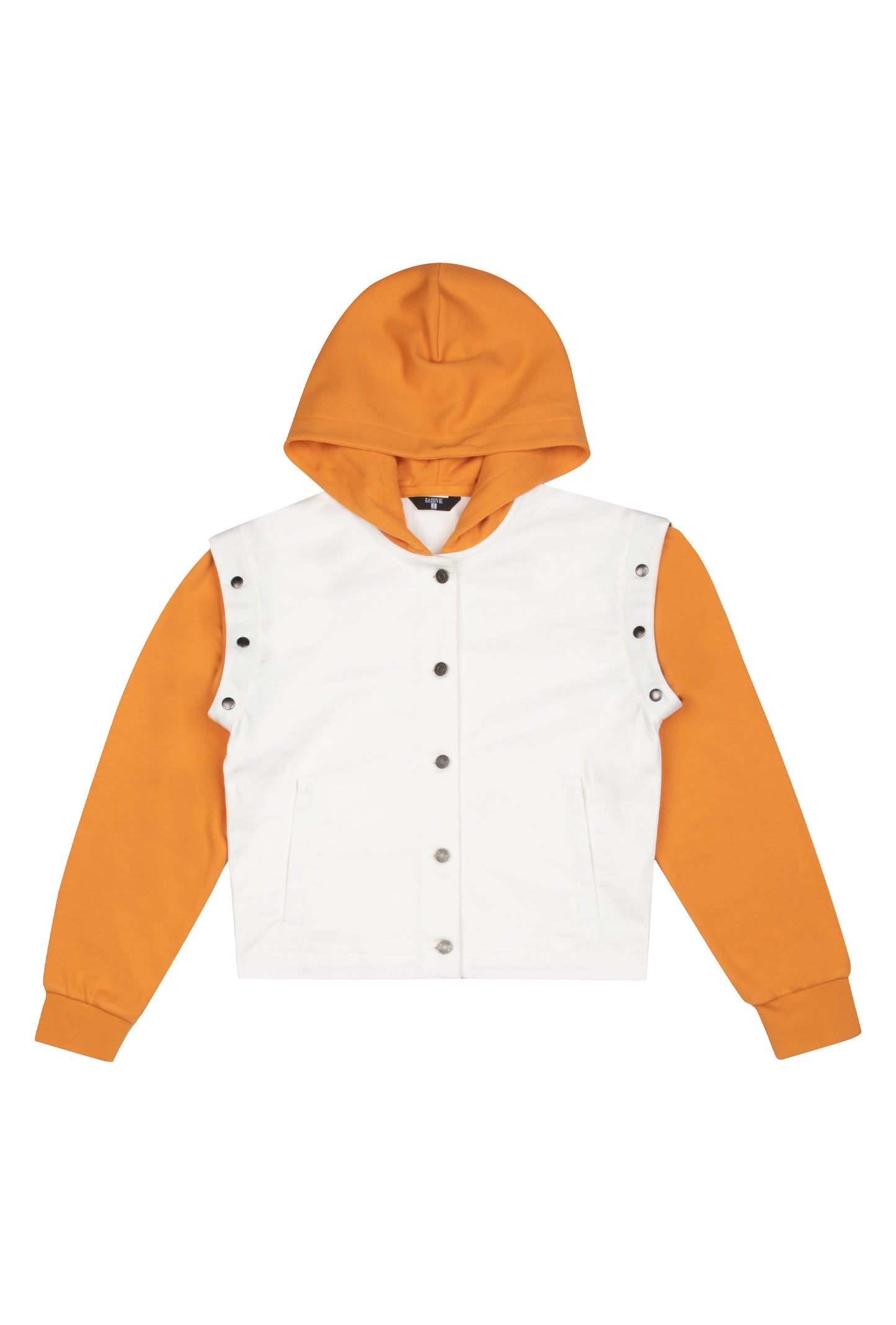 White Denim Vest Jacket - Sundial