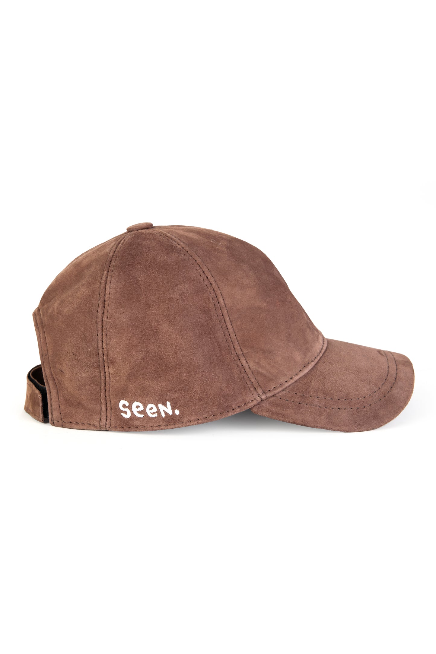 Seen Suede Leather Hat