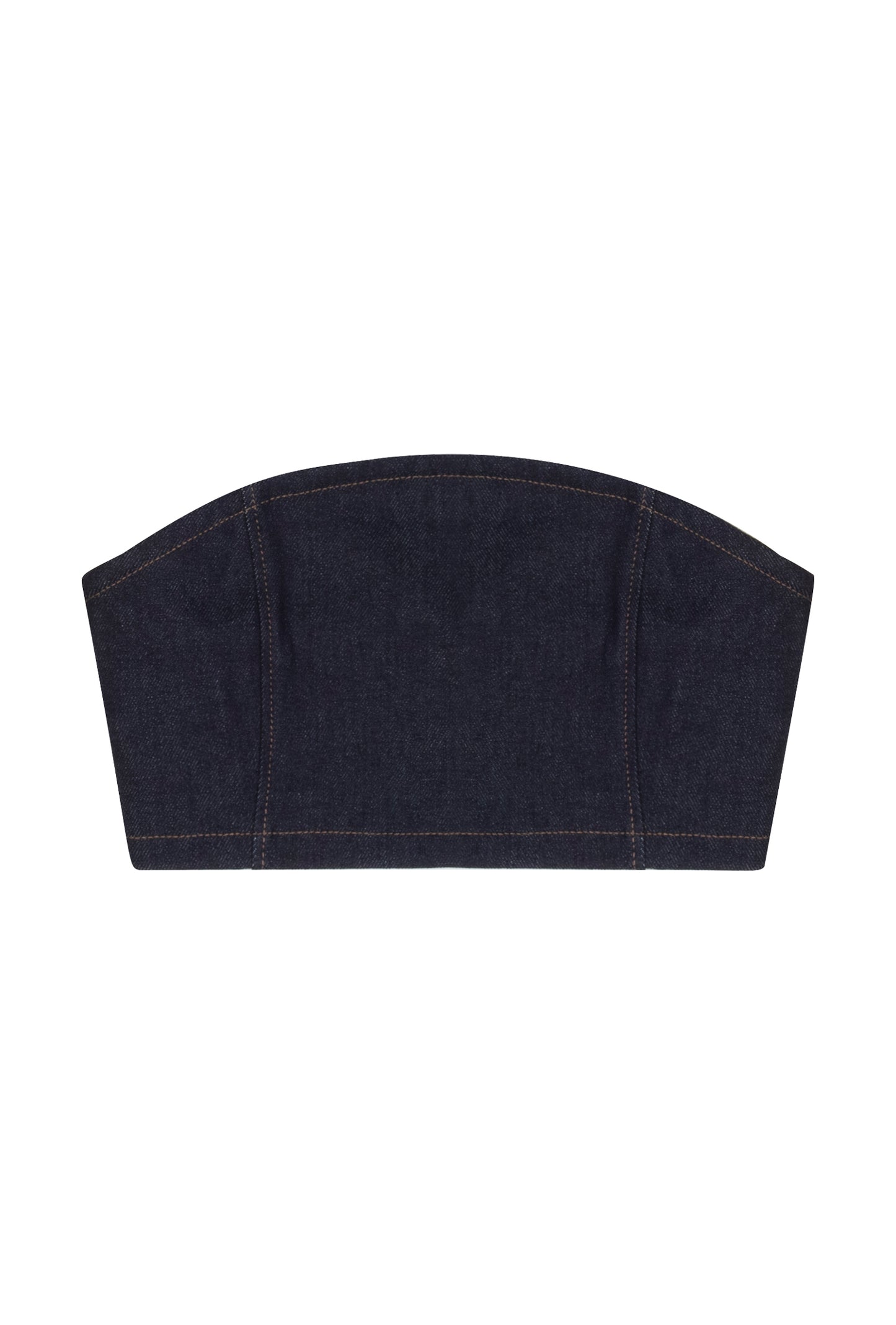 Navy Denim Bralette - Tranquil Blue