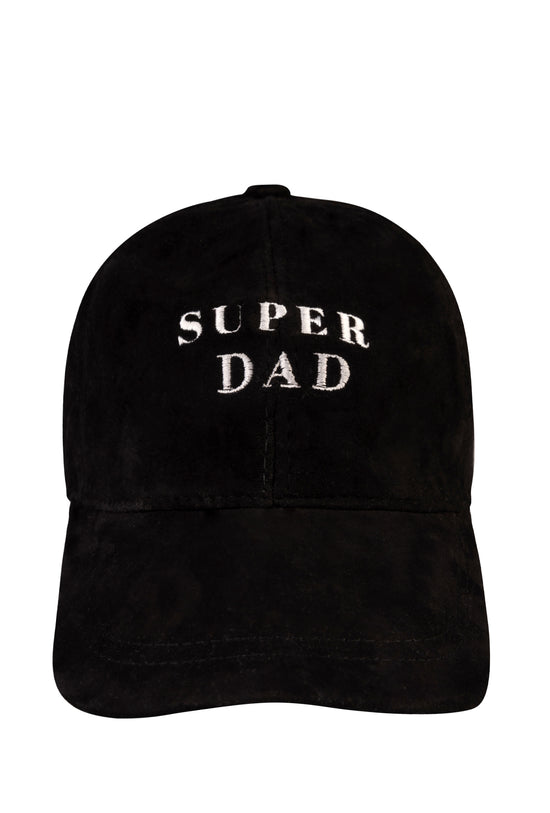 Super Dad Suede Leather Hat