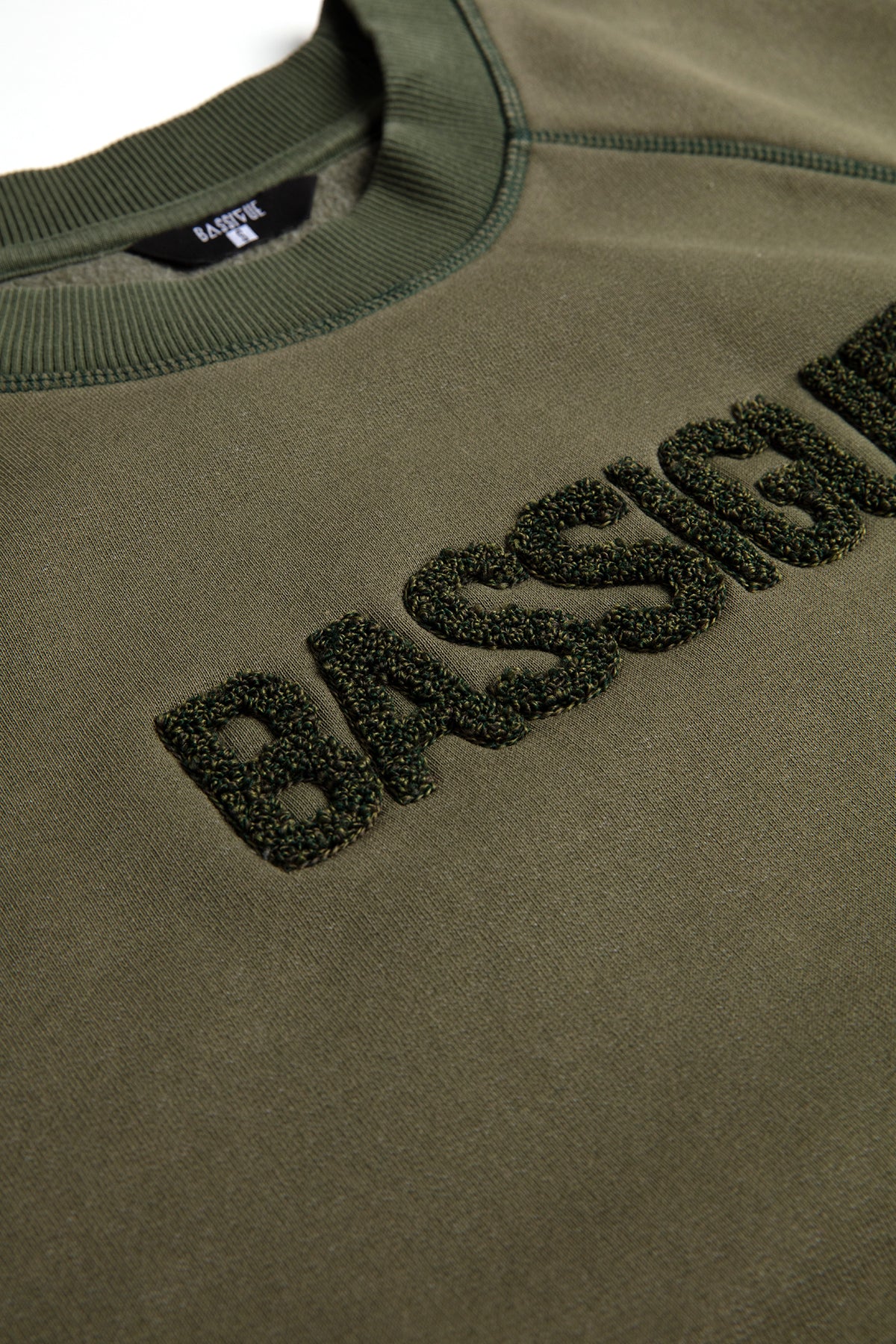 Washed Sweatshirt W/ Terry Logo