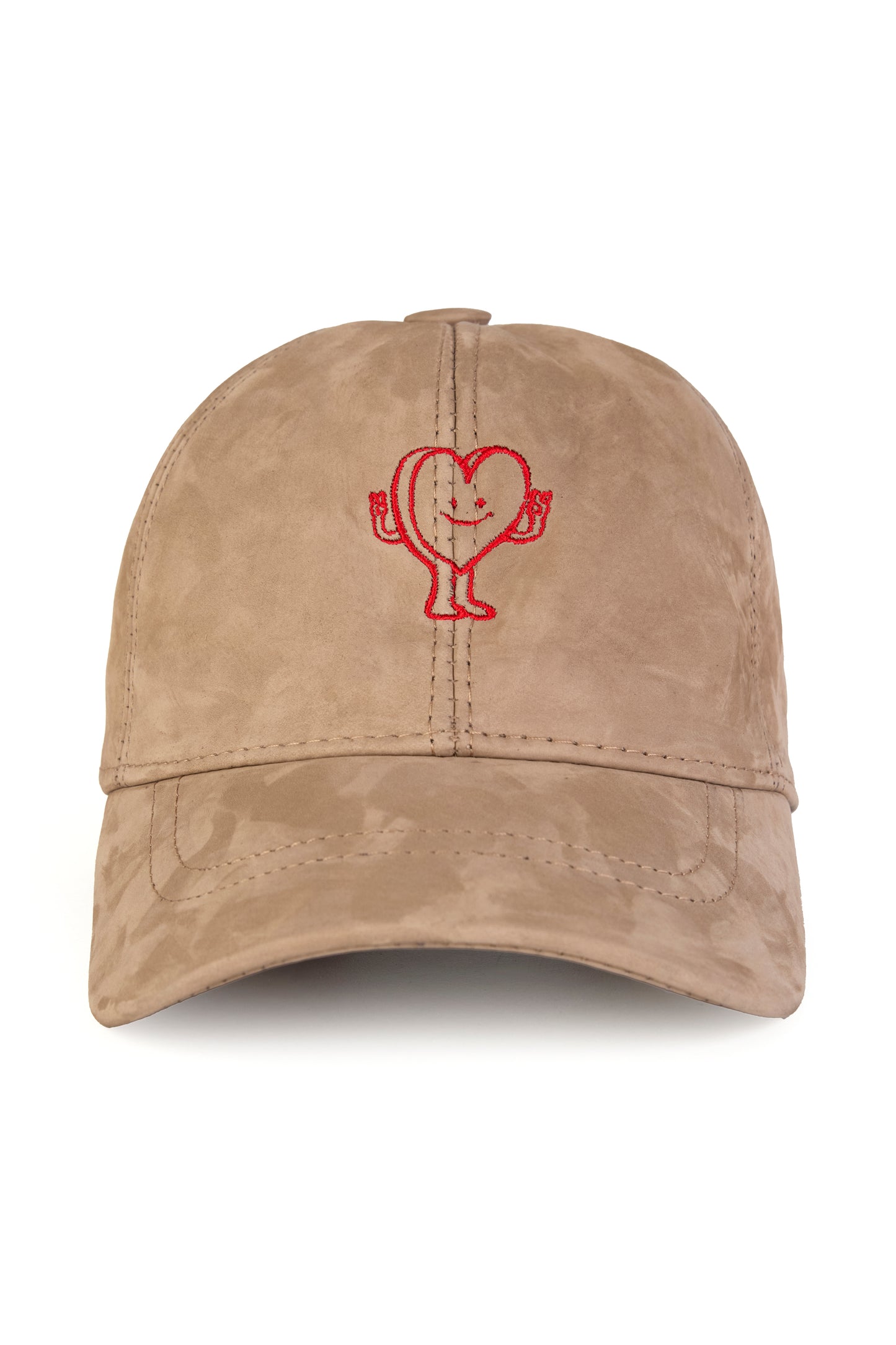Hugging Suede Leather Hat