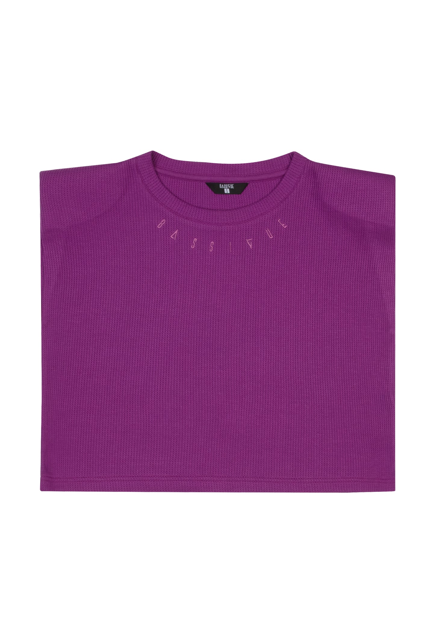 Waffle Tank Top - Sparkling Grape