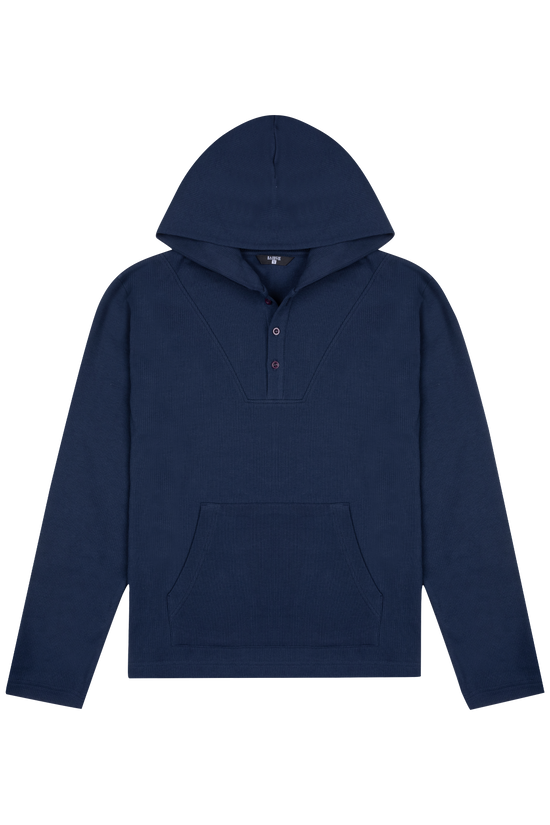 Navy Boho Hoodie