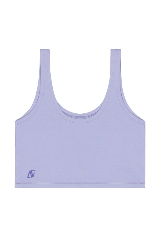 Cotton Tank Top - Digital Lavender
