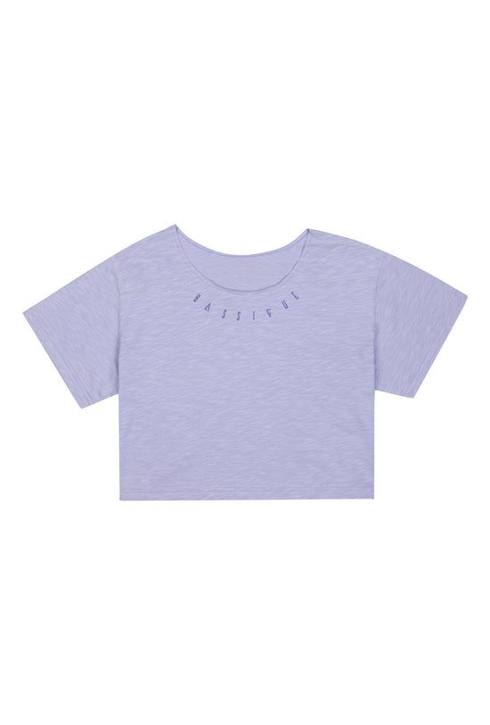 Crop T-Shirt - Digital Lavender