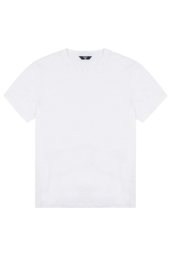 Eskitilmiş T-Shirt - Beyaz