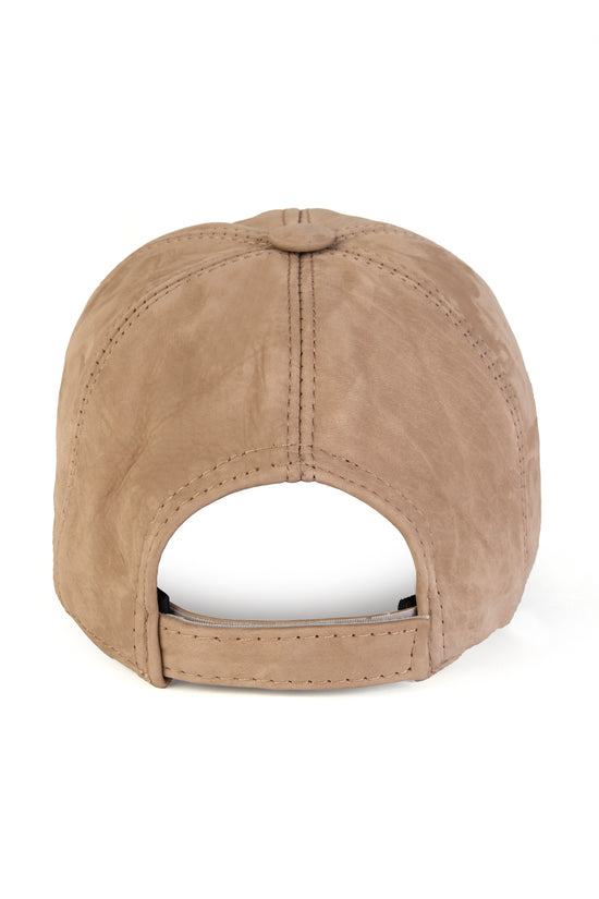 Hugging Suede Leather Hat