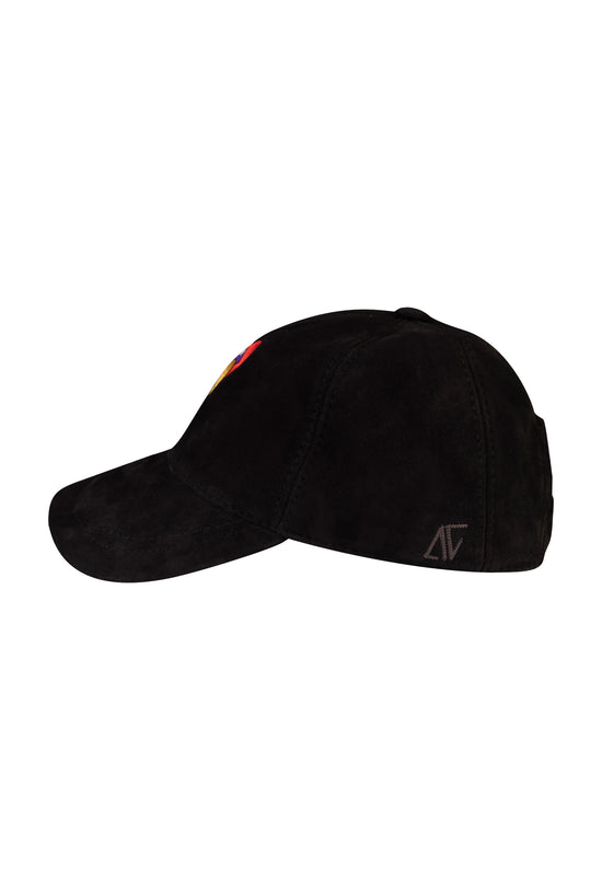 Rolling Tongue Suede Leather Hat