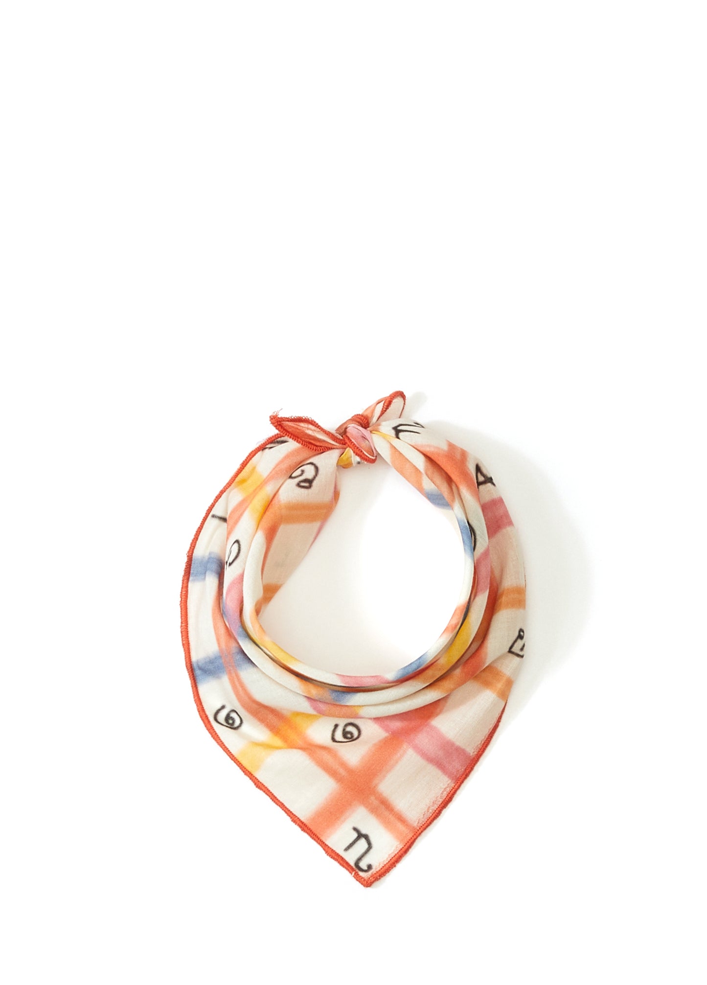 Square Print Bandana Set