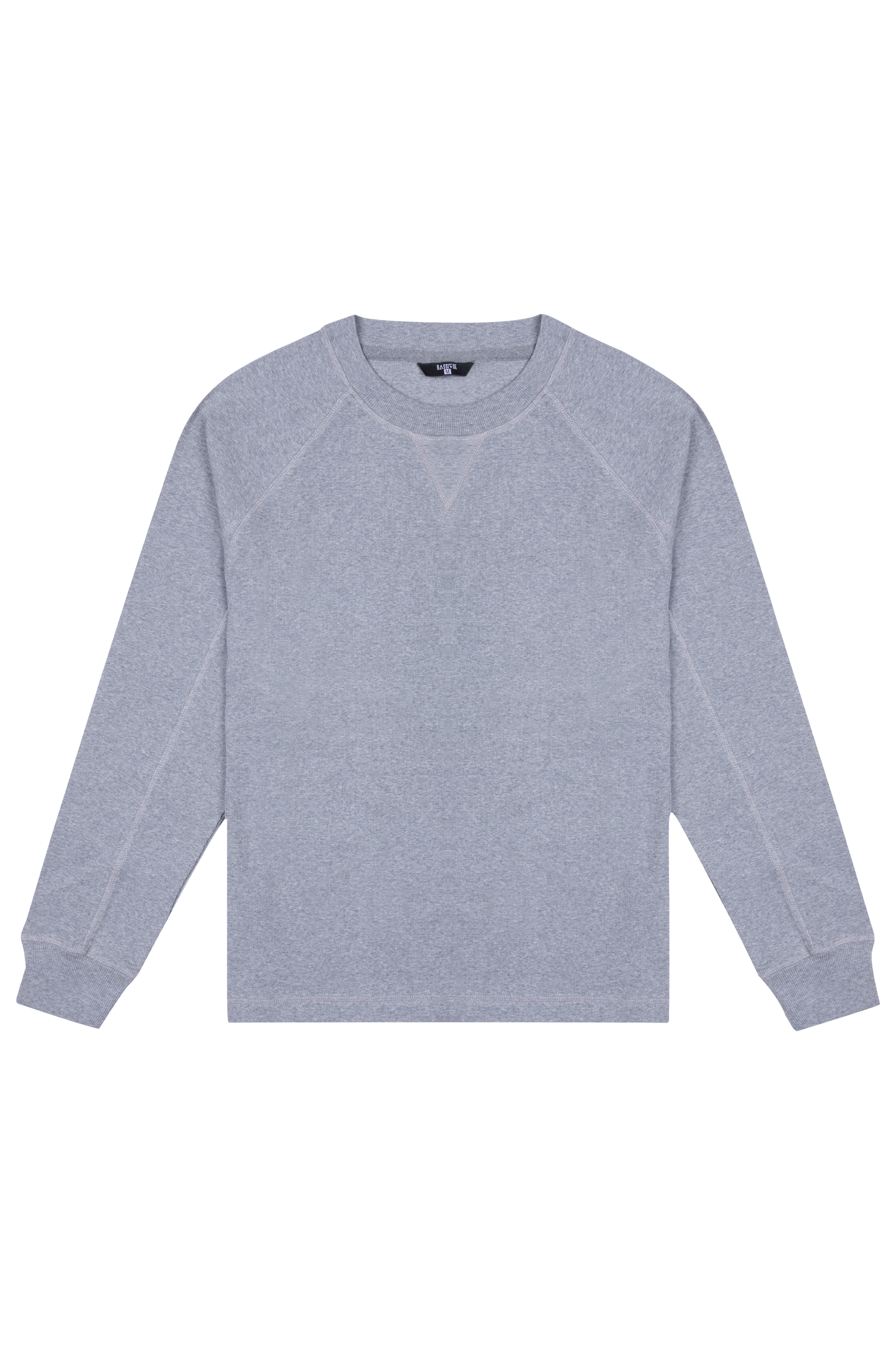 Bisiklet Yaka Sweatshirt - Gri