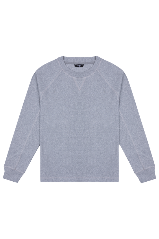 Bisiklet Yaka Sweatshirt - Gri