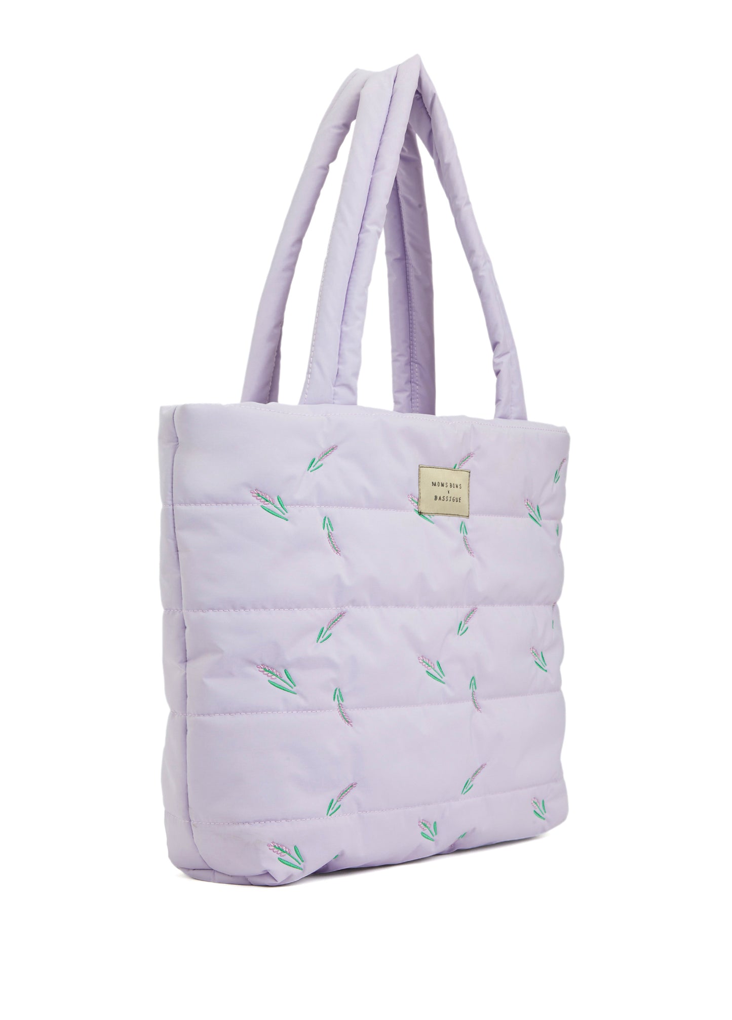 Lavanda Puffer Tote Bag