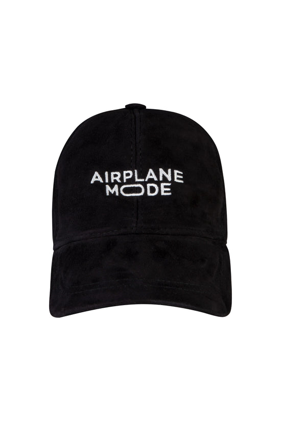 Airplane Mode Süet Deri Şapka