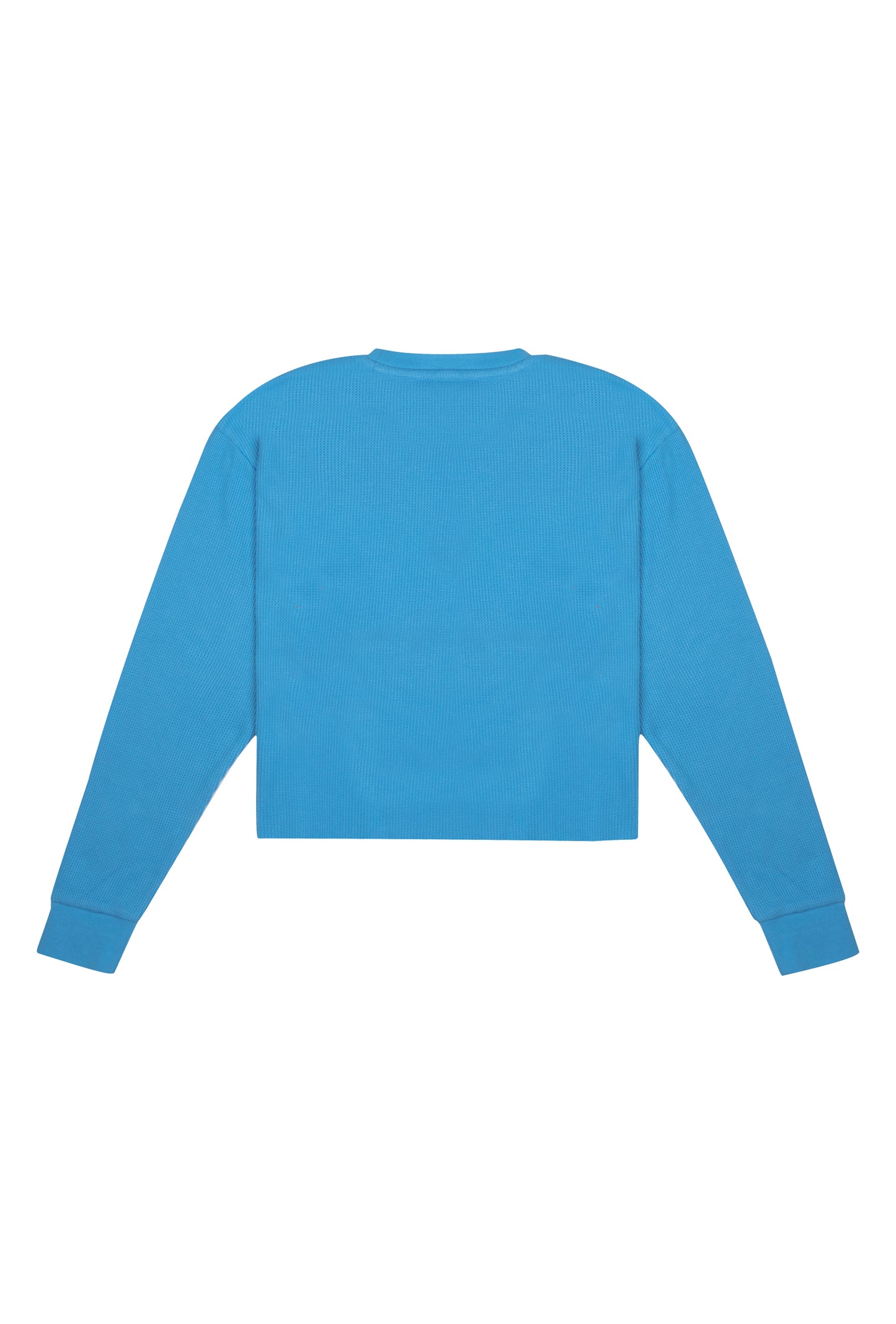 Waffle Sweatshirt - Mavi