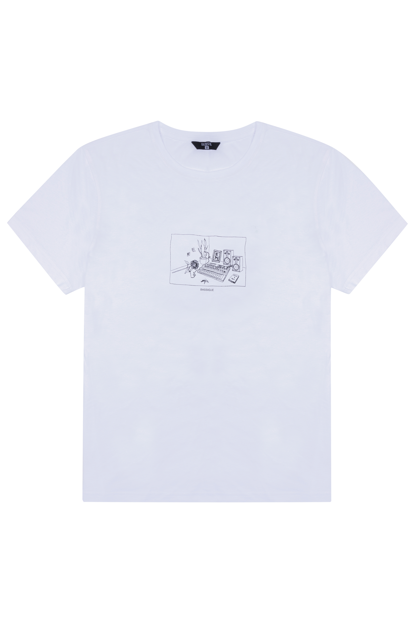 Plants & Music T-Shirt - Beyaz
