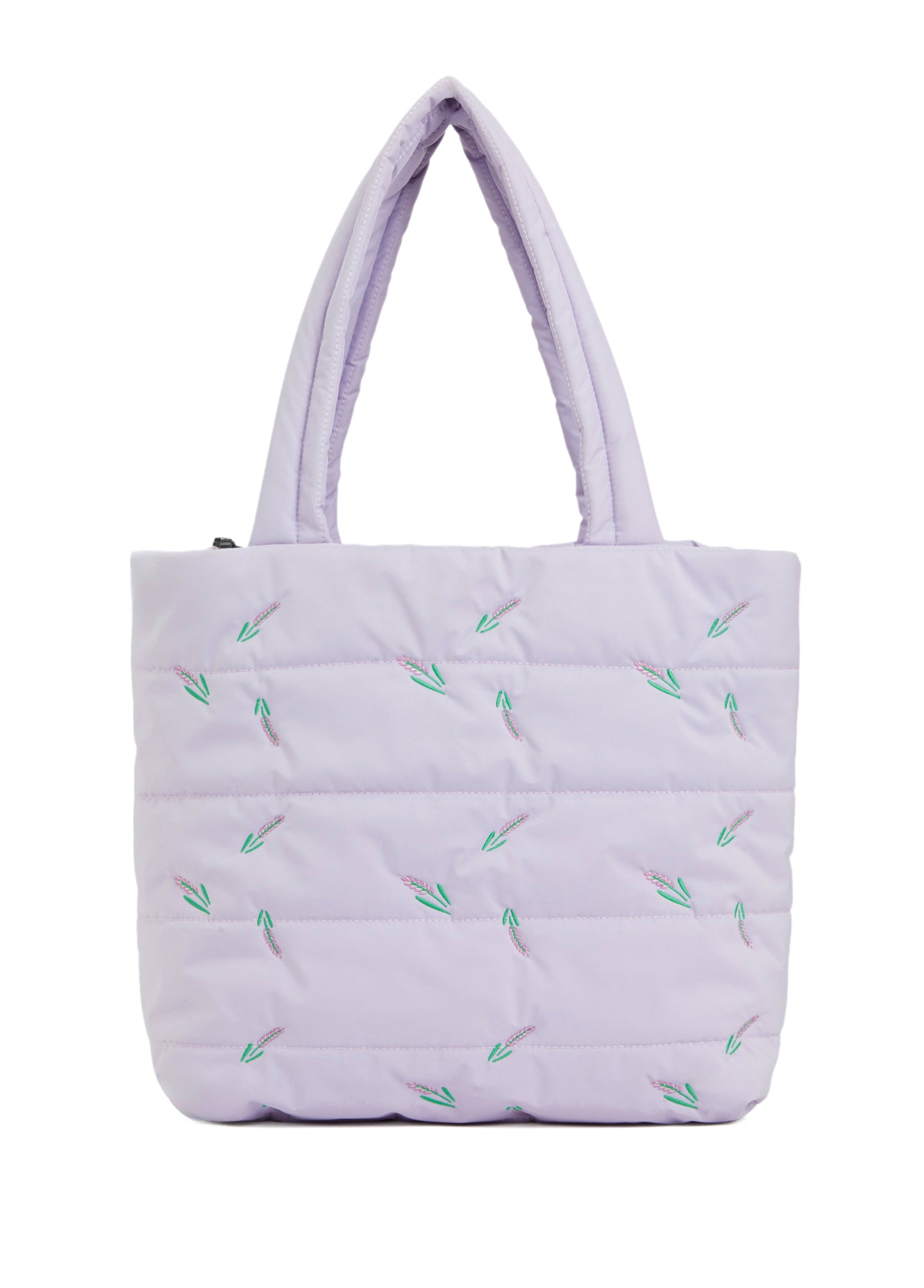 Lavanda Puffer Tote Bag