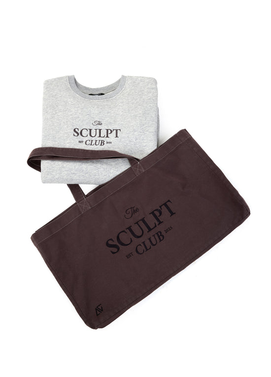 The Sculpt Club Sweatshirt & Tote Bag Set
