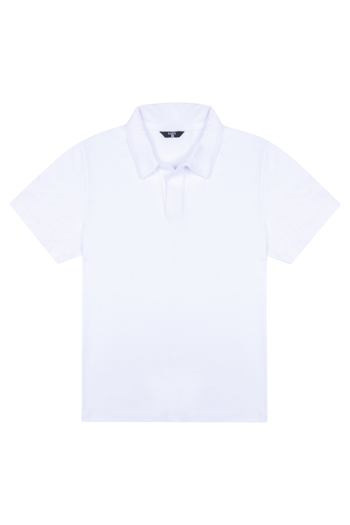 White Short Sleeve Polo Shirt