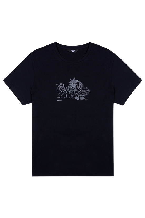 Black Tropical T-Shirt