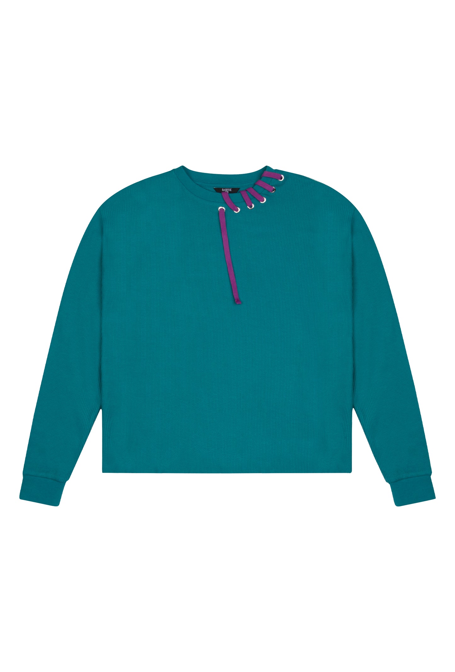 Waffle Sweatshirt - Yeşil