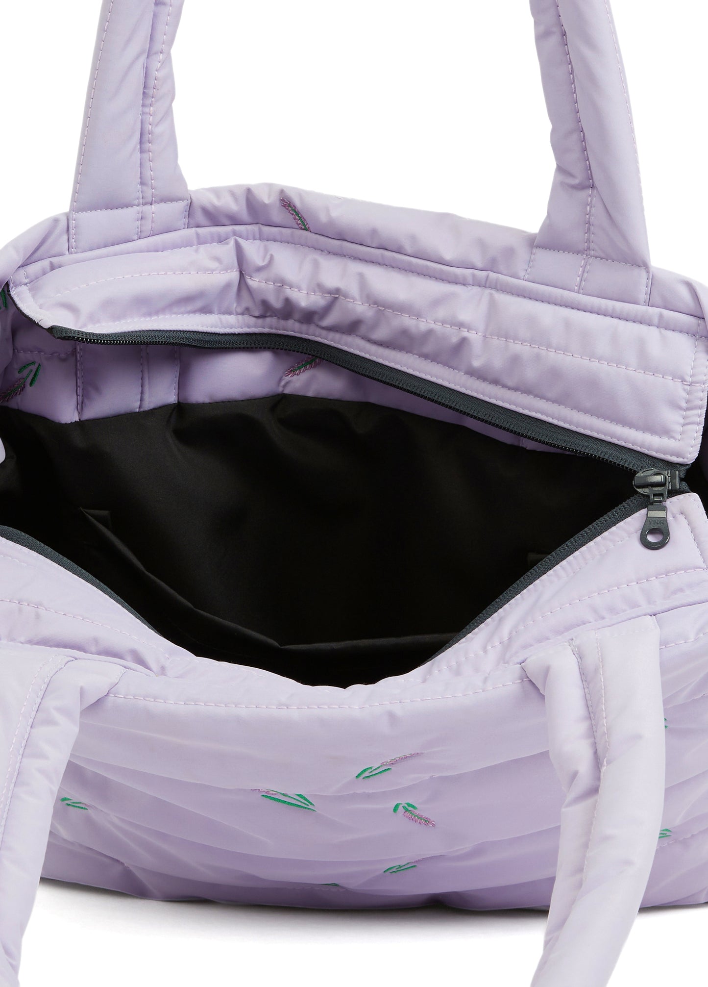 Lavanda Puffer Tote Bag
