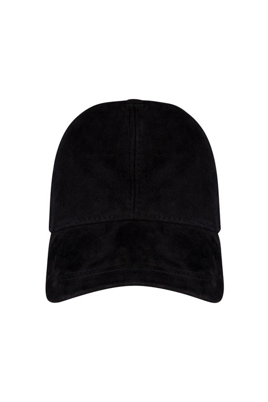 Ski Club Suede Leather Hat