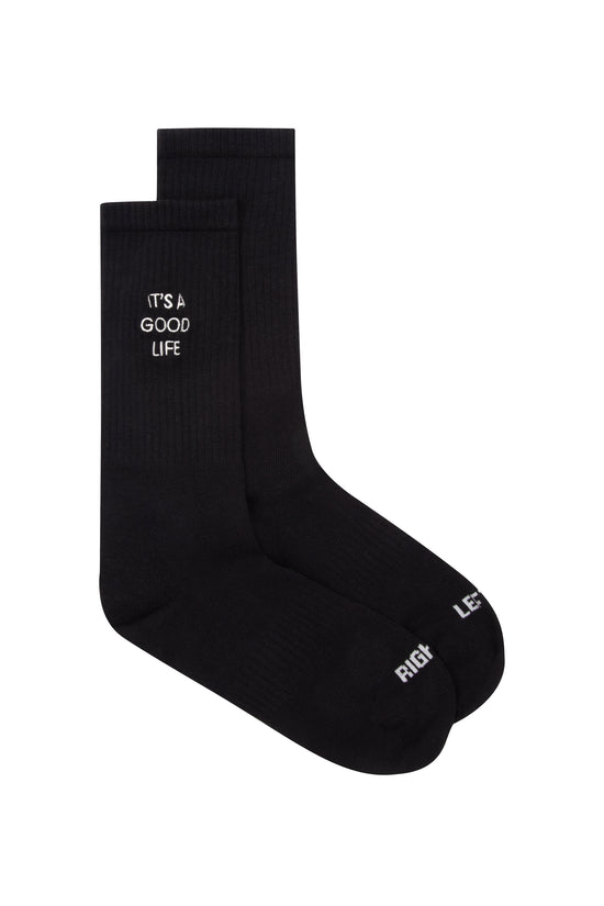 Good Life  Socks-Black
