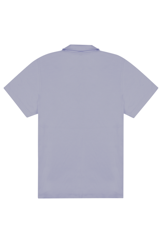 Short Sleeve Polo Shirt - Blue 