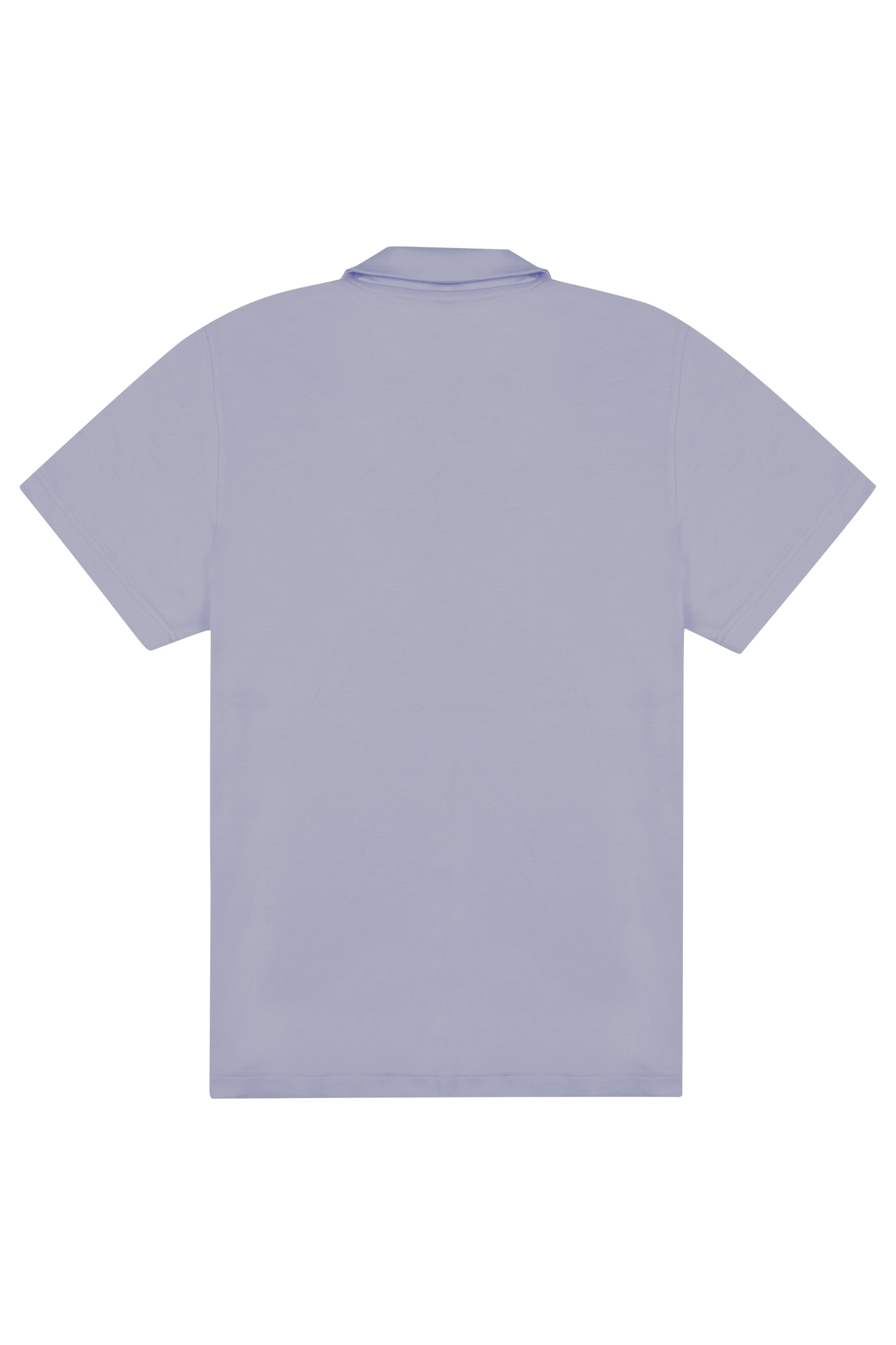 Kısa Kollu Polo Gömlek - Mavi 