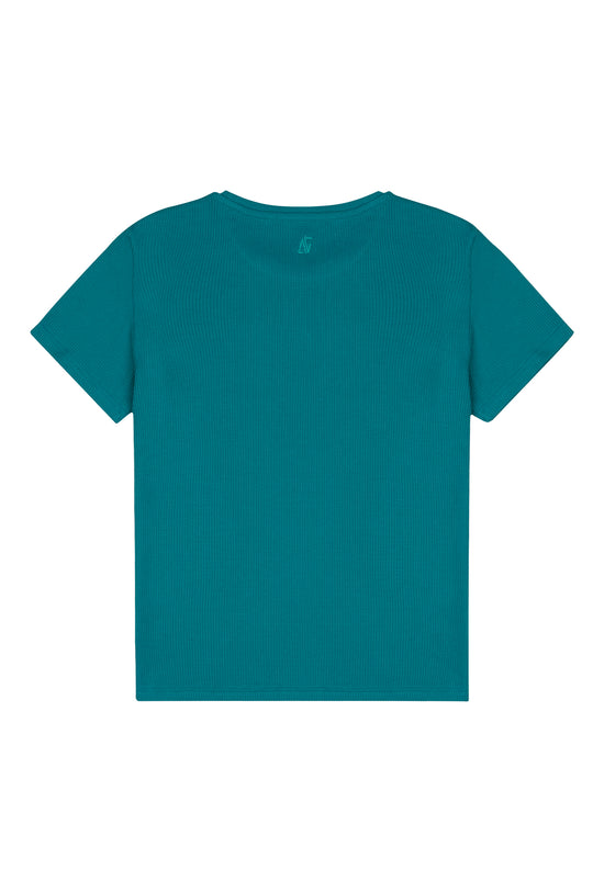 Waffle T-Shirt - Verdi Green