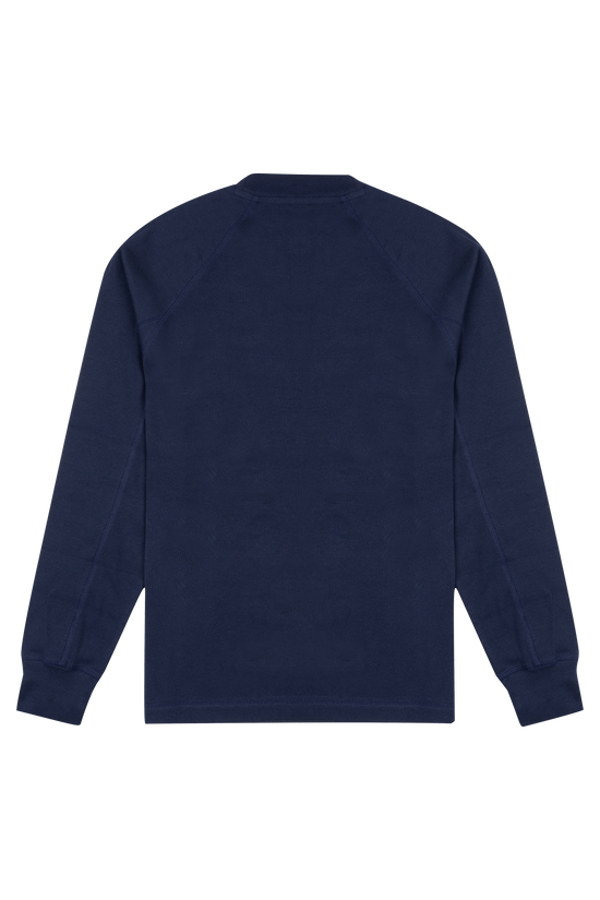 Bisiklet Yaka Sweatshirt - Lacivert