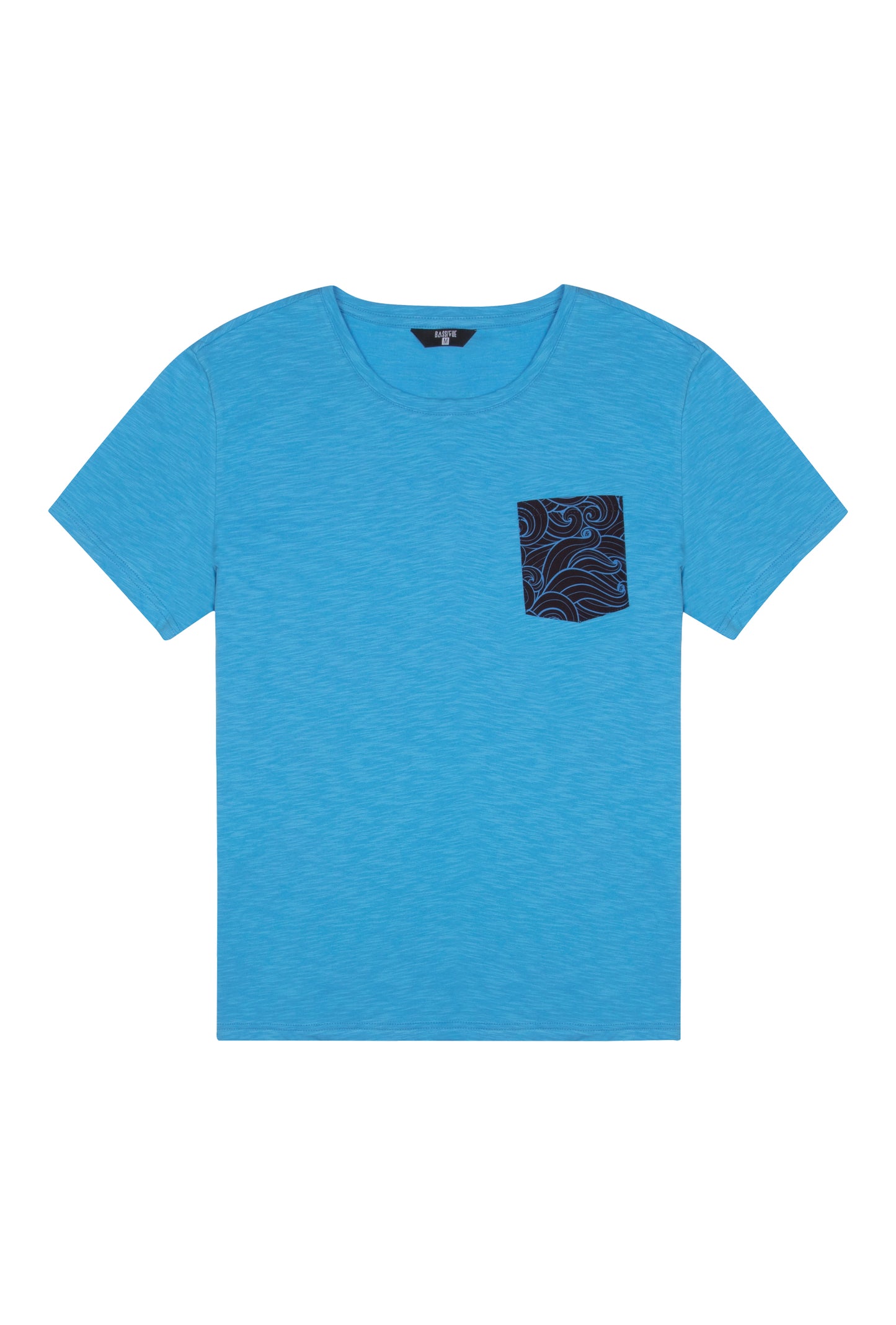 Pocket T-Shirt - Tranquil Blue