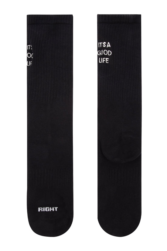 Good Life  Socks-Black