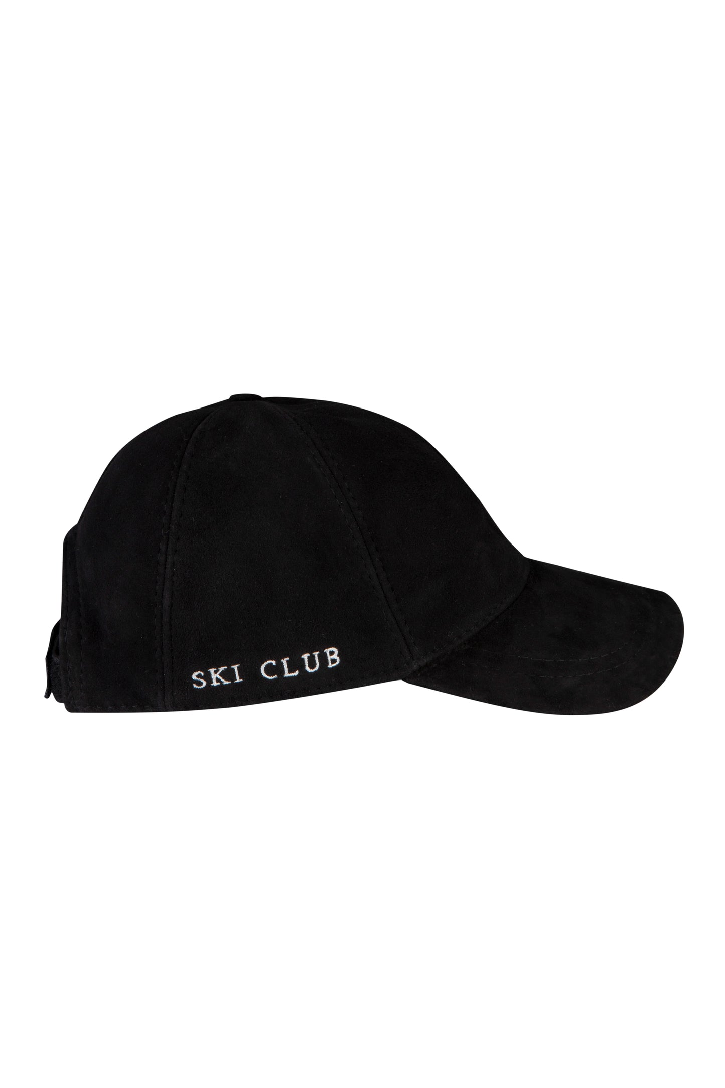 Ski Club Suede Leather Hat