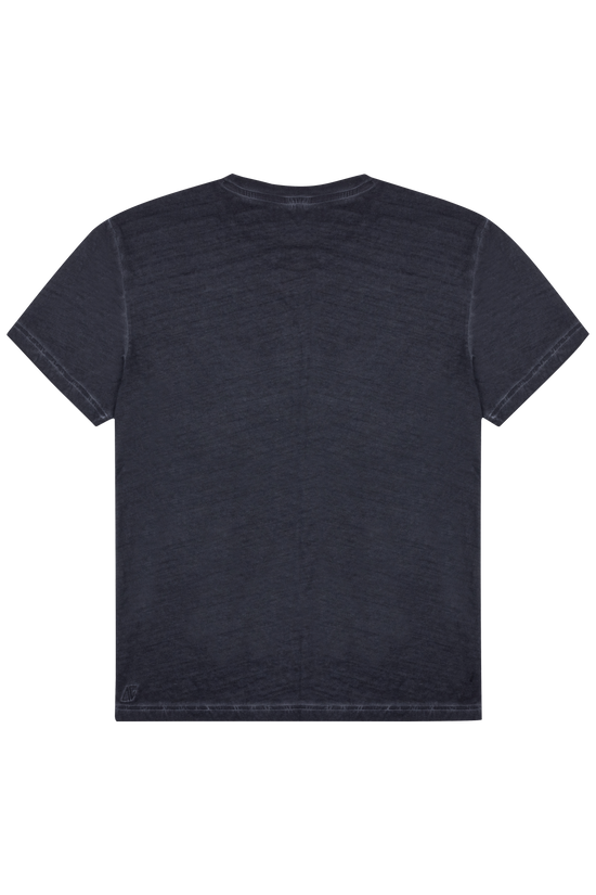 Eskitilmiş T-Shirt - Siyah