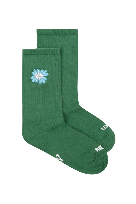 Blue Flower Socks