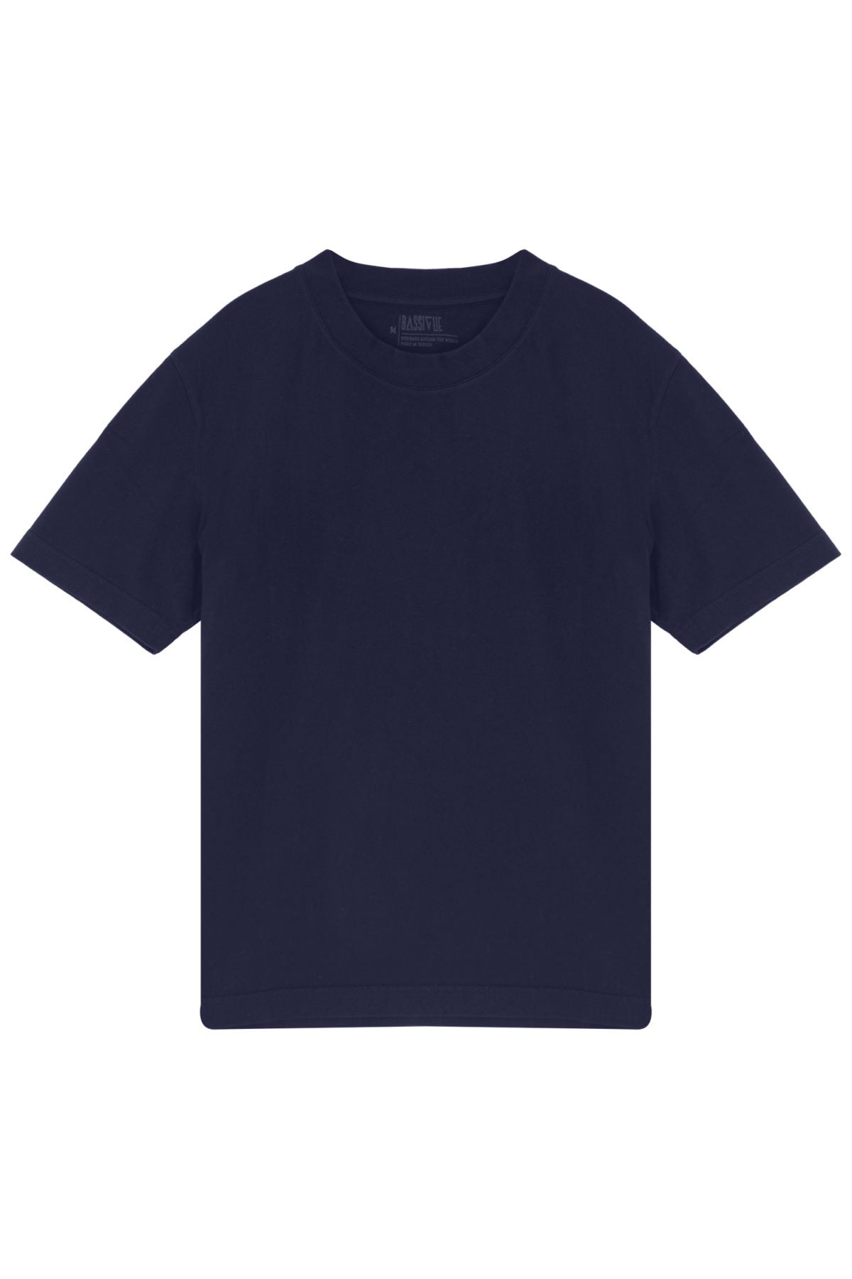 Cotton Basic T-Shirt - Dark Navy