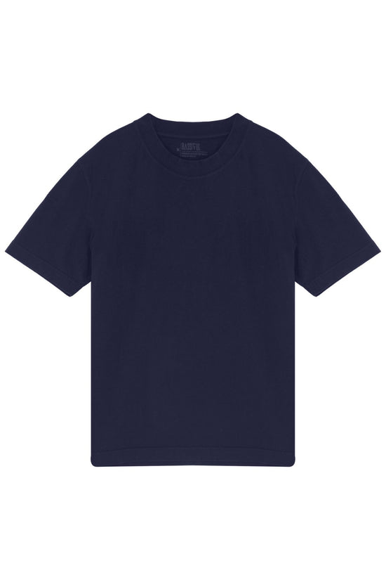 Cotton Basic T-Shirt - Dark Navy